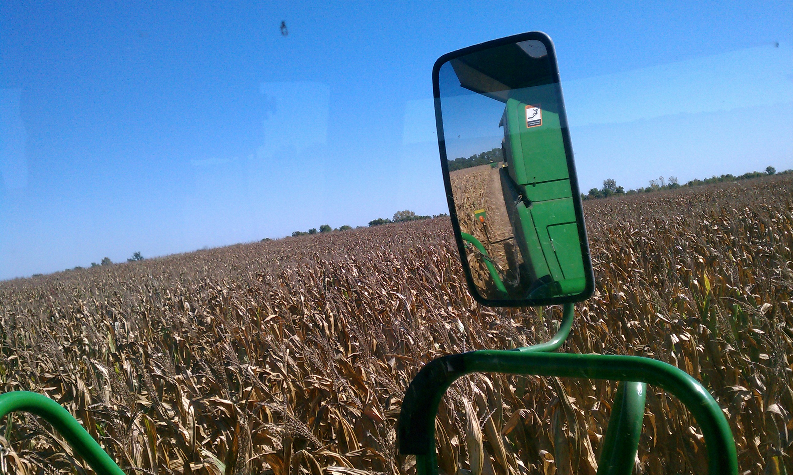 Combine monster eating the field